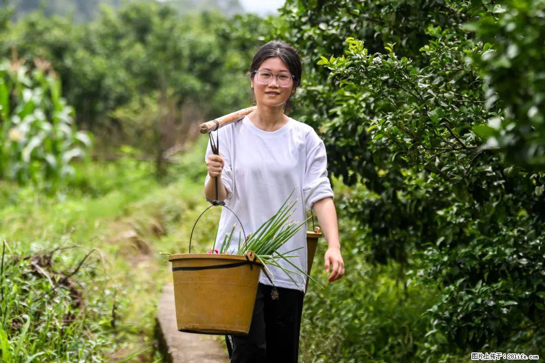 全网追的“扁担女孩”，找了一份暑假工，时薪12元 - 周口生活资讯 - 周口28生活网 zk.28life.com